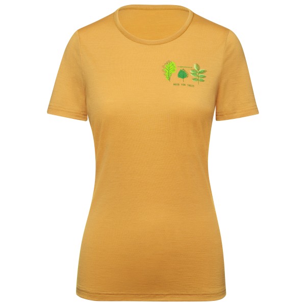 Thermowave  Women's Merino Life T-Shirt Need For Trees - Merinoshirt, beige
