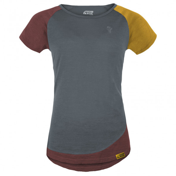 Grüezi Bag  Women's Woodwool T-Shirt Lady Janeway - T-shirt, grijs