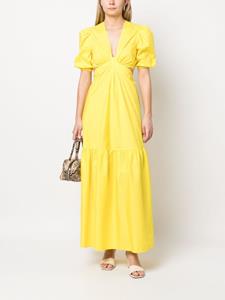 TWINSET Maxi-jurk met uitgesneden detail - Geel