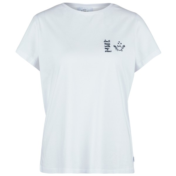 Klitmøller Collective  Women's Sadia Tee - T-shirt, wit