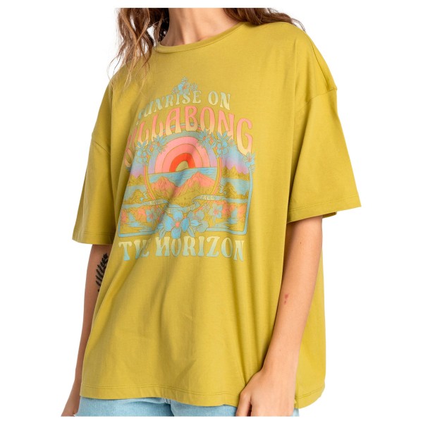 Billabong  Women's Sunrise On The Horizon S/S - T-shirt, geel