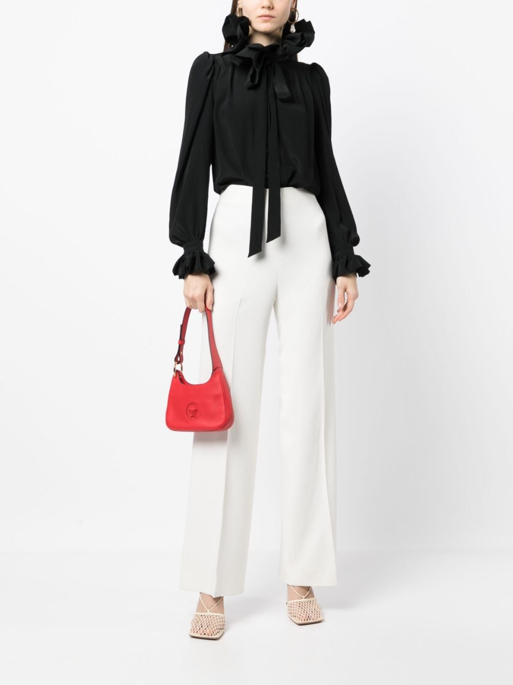 Prune Goldschmidt High-top blouse - Zwart
