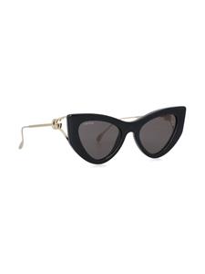 Gucci Eyewear Double G cat-eye sunglasses - Zwart