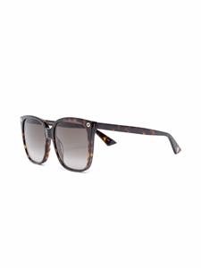 Gucci Eyewear Zonnebril met cat-eye montuur - Bruin