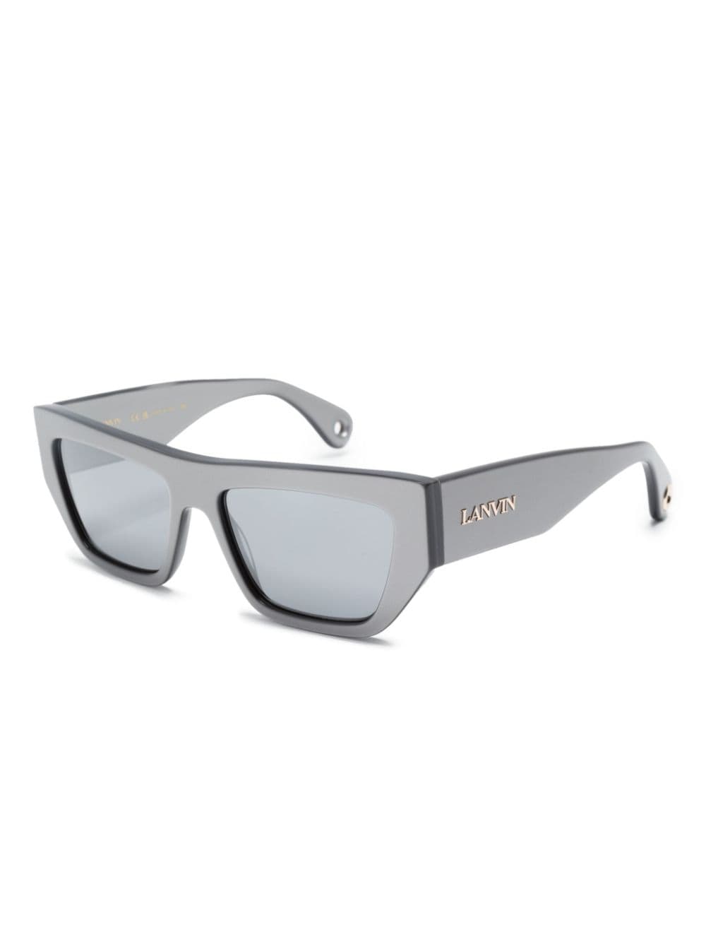Lanvin LNV652S rectangle-frame sunglasses - Zilver
