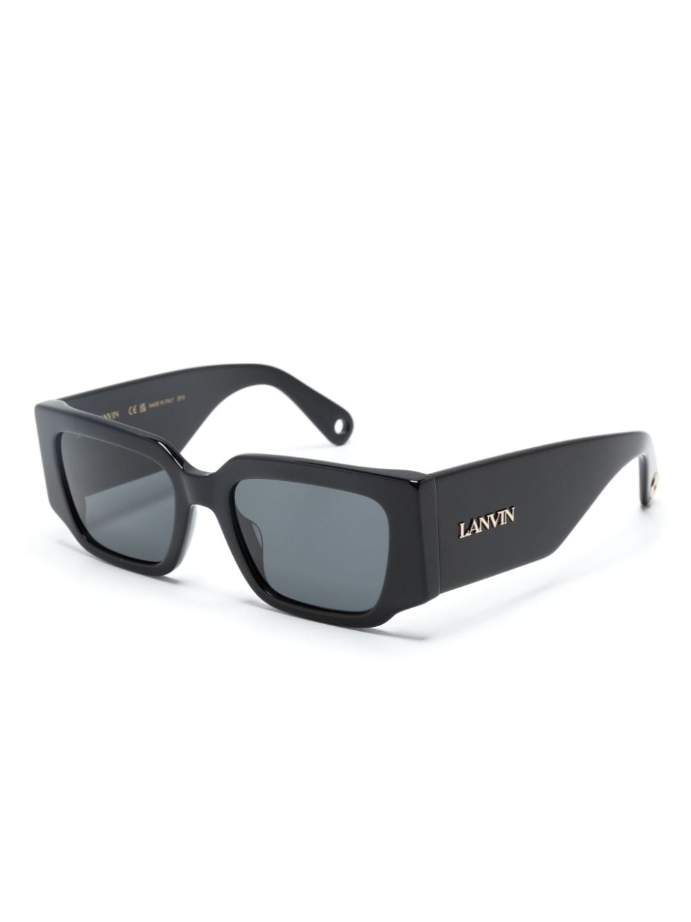 Lanvin x Future Eagler ectangle-frame sunglasses - Blauw