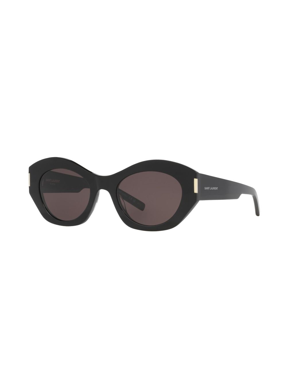 Saint Laurent Eyewear Zonnebril met cat-eye montuur - Zwart