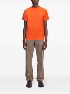 Ferragamo T-shirt met logopatch - Oranje