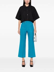 Patou Cropped blouse - Zwart