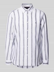 Tommy Hilfiger Tommy Hilfige Triple Stripe Linen Shirt - S