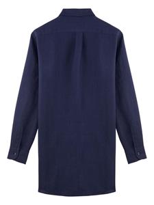 Vilebrequin Linnen blouse - Blauw