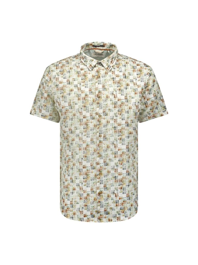 No- Excess Male Overhemden 23440305 Shirt Short Sleeve Allover Printed