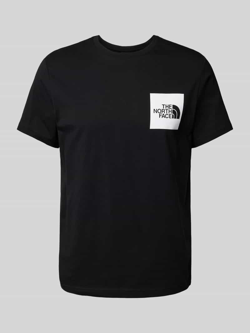 The North Face T-shirt met labelprint, model 'FINE'