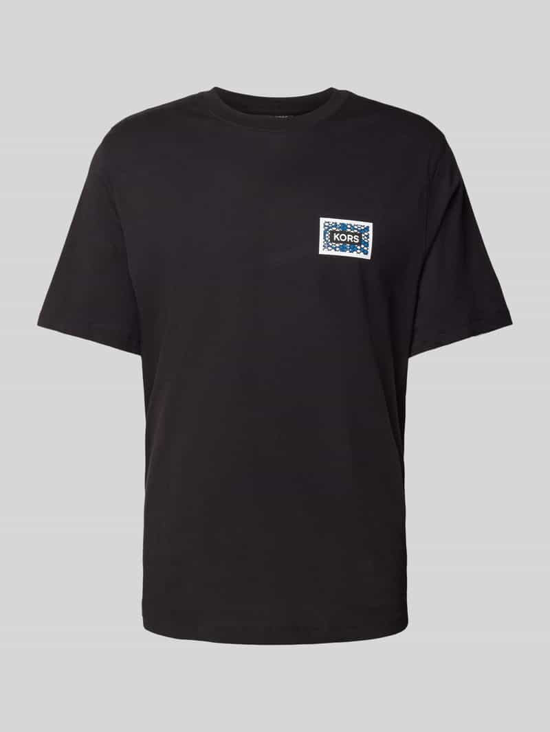 Michael Kors T-shirt met labeldetails