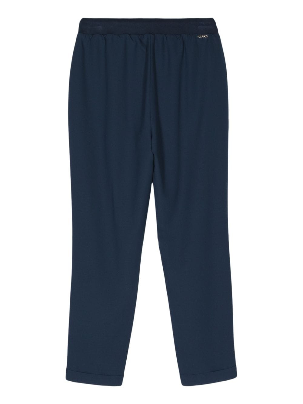 LIU JO mid-rise tapered trousers - Blauw