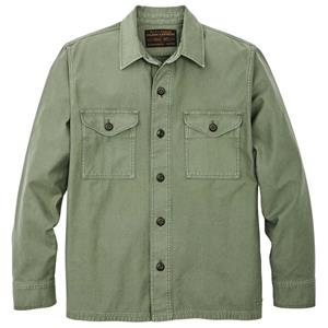 Filson  Reverse Sateen Jac-Shirt - Overhemd, olijfgroen