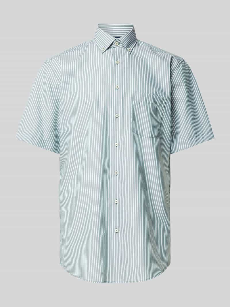 Eterna Modern fit zakelijk overhemd met streepmotief