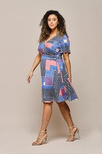 Mart Visser Regina Print Jurk Multi Maxi