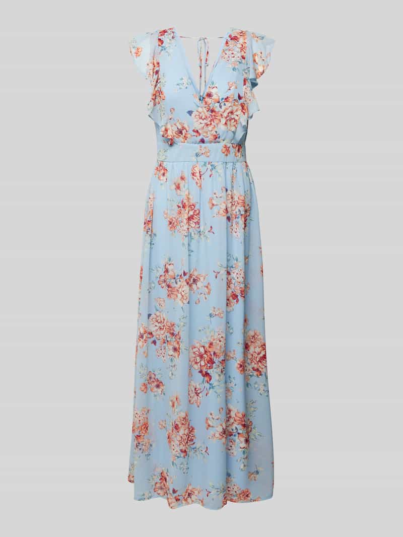 Vila Maxi-jurk met bloemenprint, model 'KARIN'