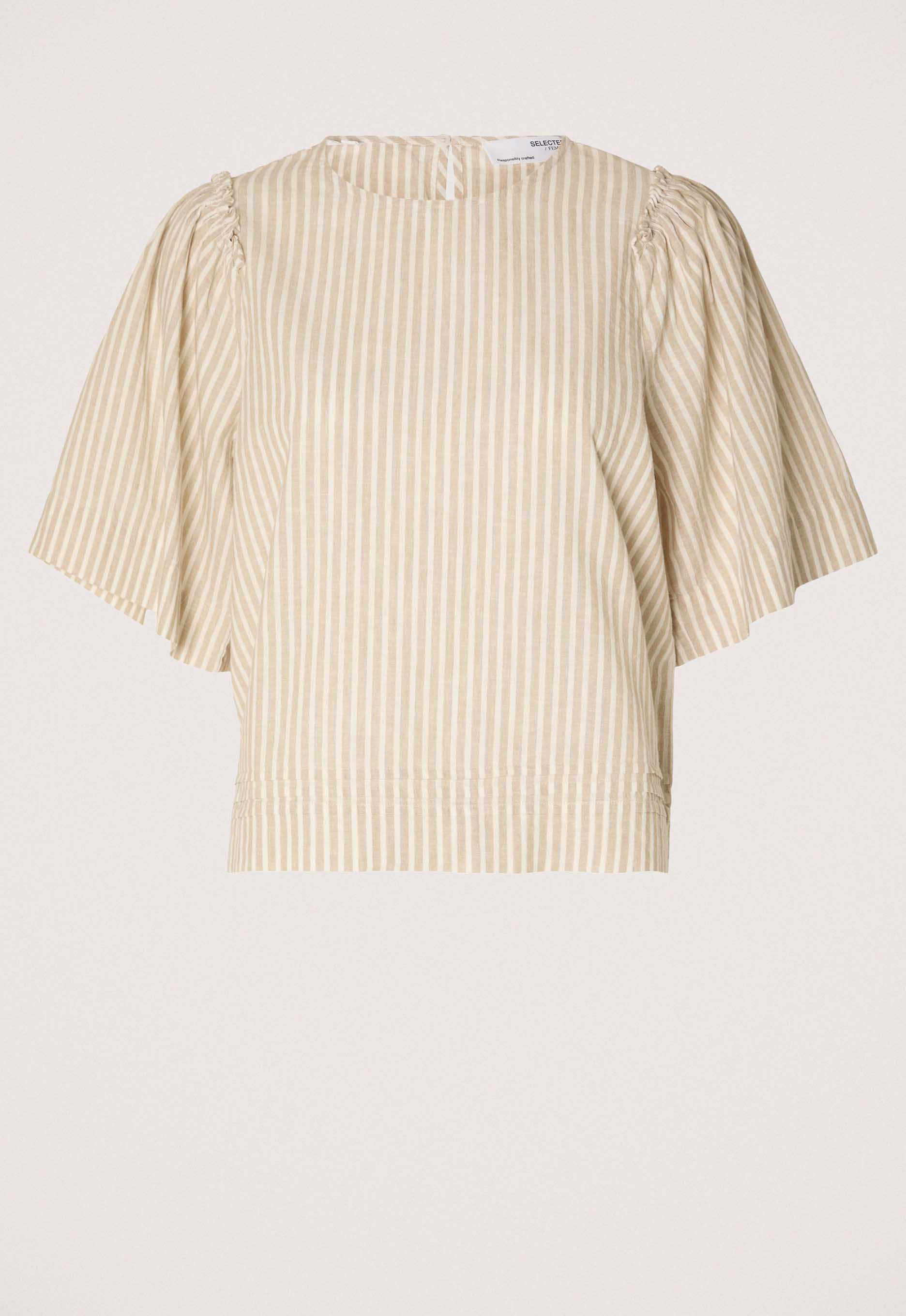 Selected femme Hillie Striped Blouse