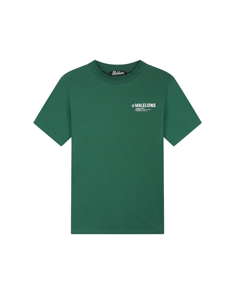 Malelions Men Workshop T-Shirt - Dark Green