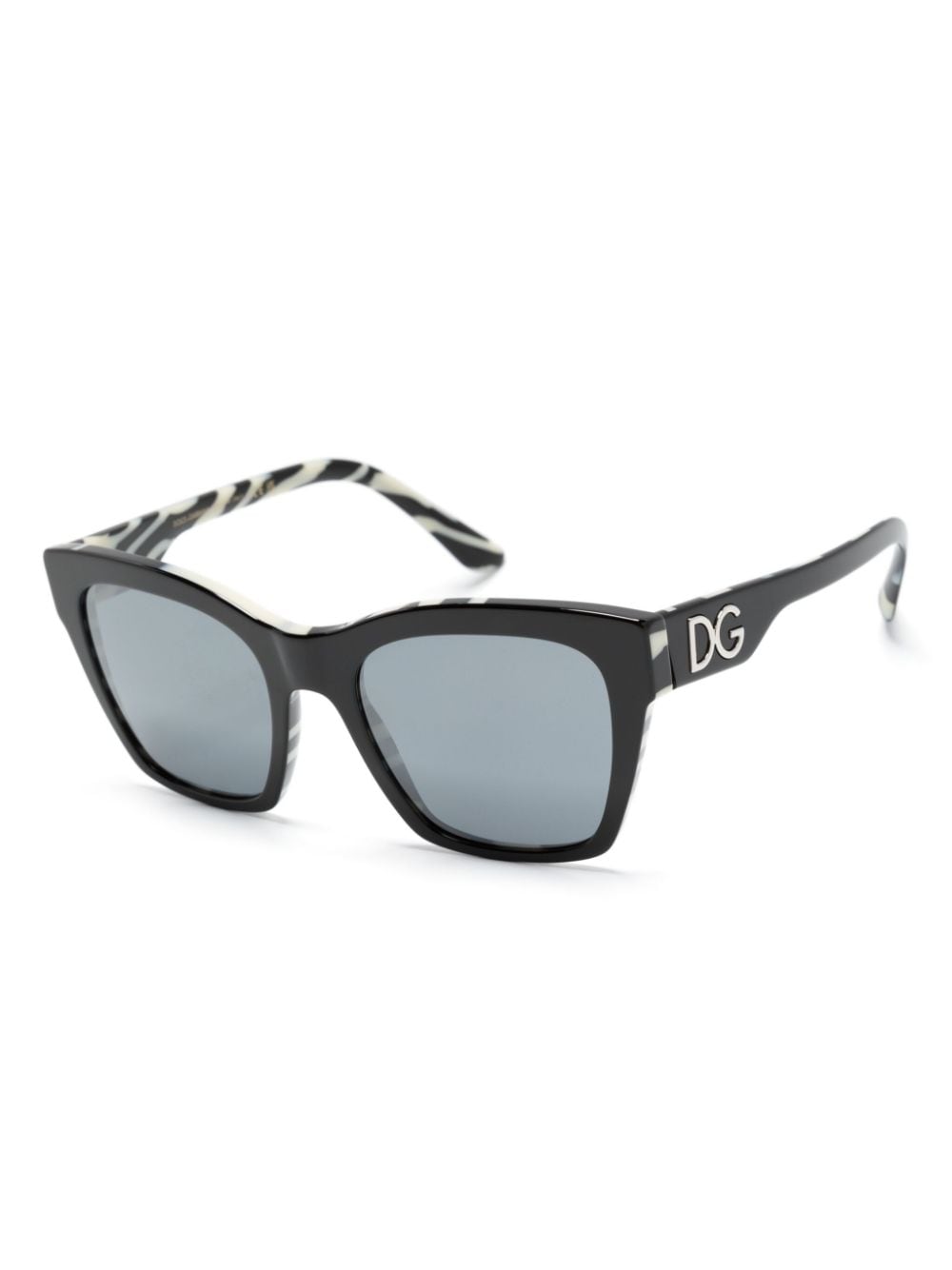 Dolce & Gabbana Eyewear square-frame sunglasses - Zwart