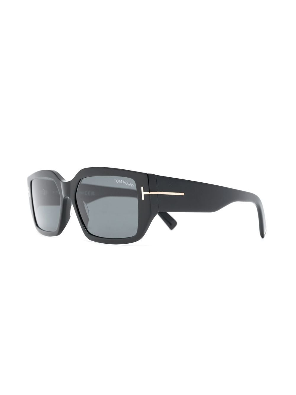 TOM FORD Eyewear Silvano-02 zonnebril met vierkant montuur - Zwart
