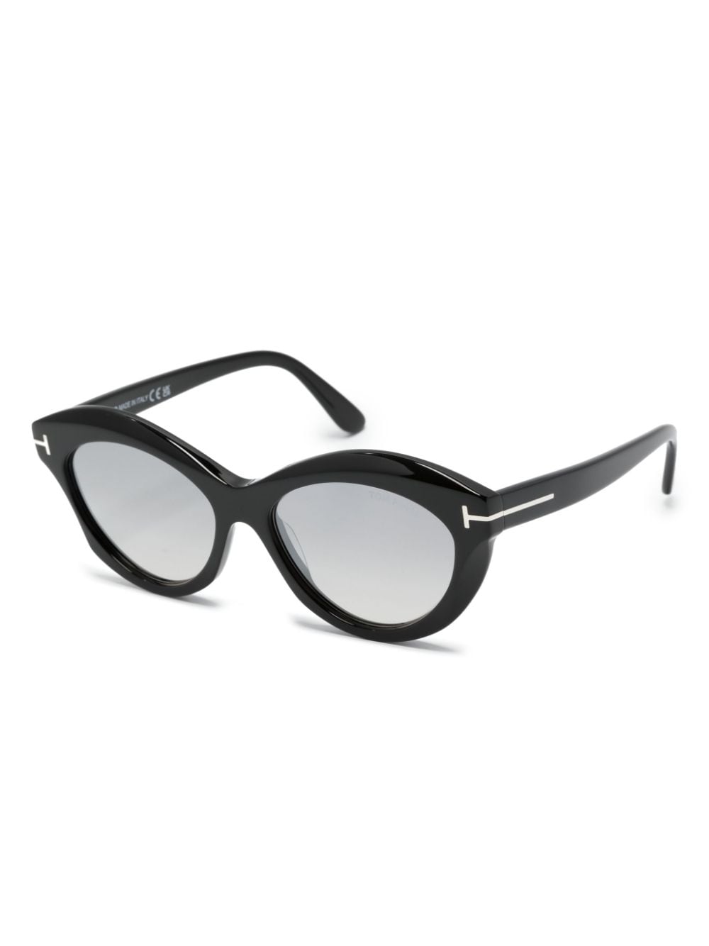 TOM FORD Eyewear cat-eye frame sunglasses - Zwart