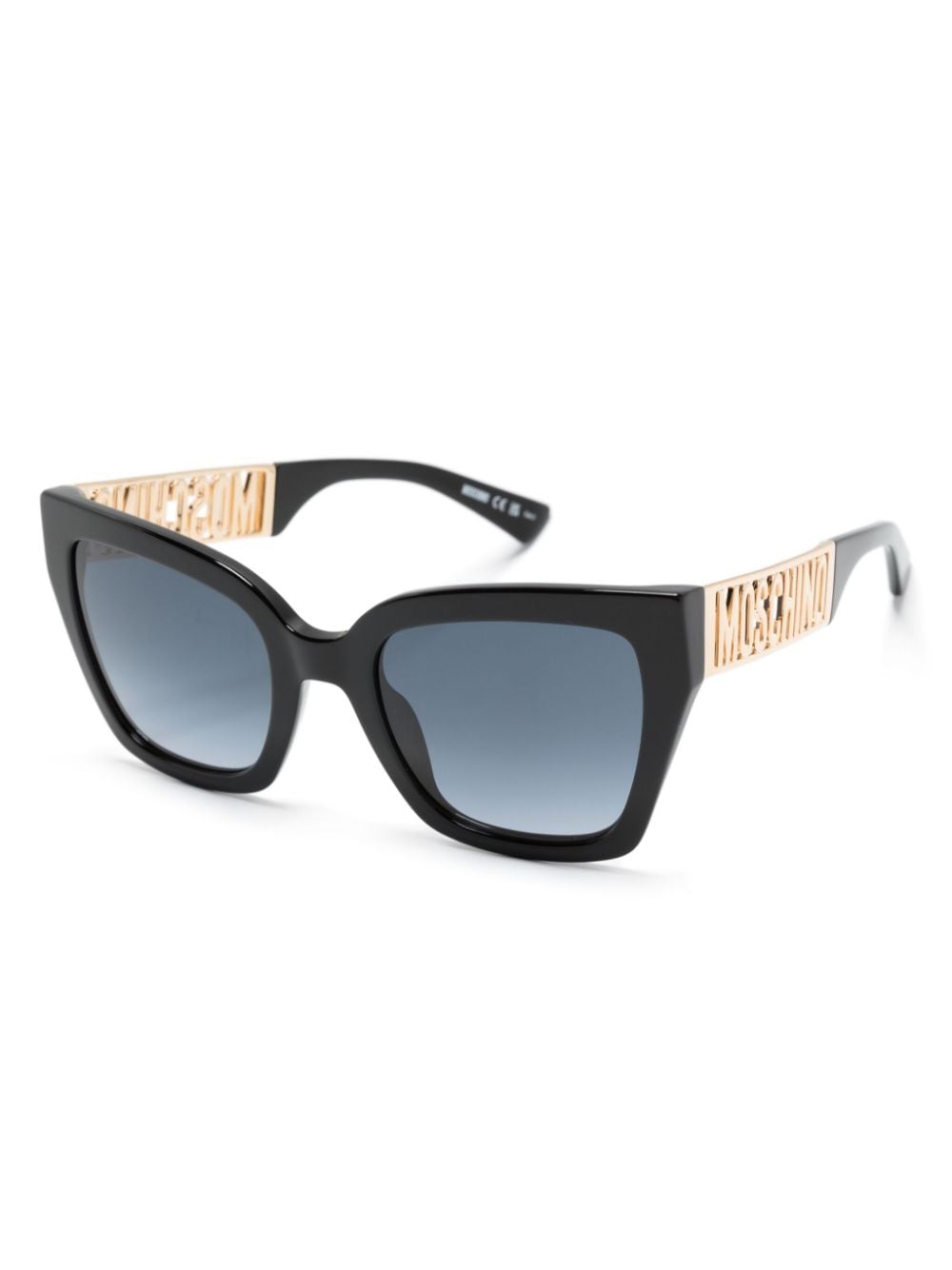 Moschino Eyewear butterfly-frame sunglasses - Zwart