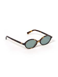 Miu Miu Eyewear Regard oval-frame sunglasses - Bruin