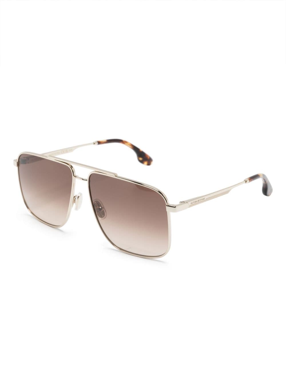 Victoria Beckham navigator-frame sunglasses - Goud