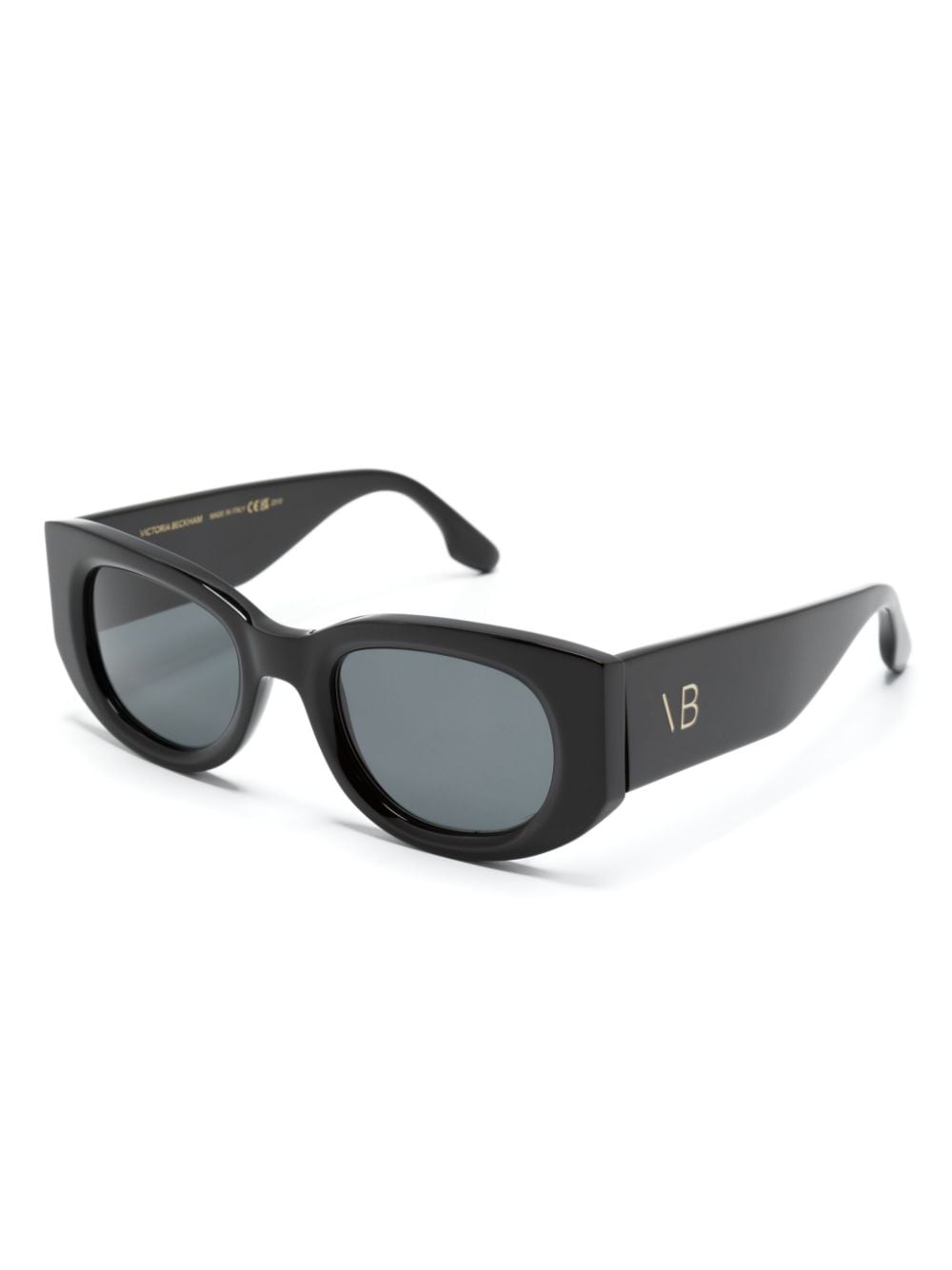 Victoria Beckham butterfly-frame sunglasses - Zwart