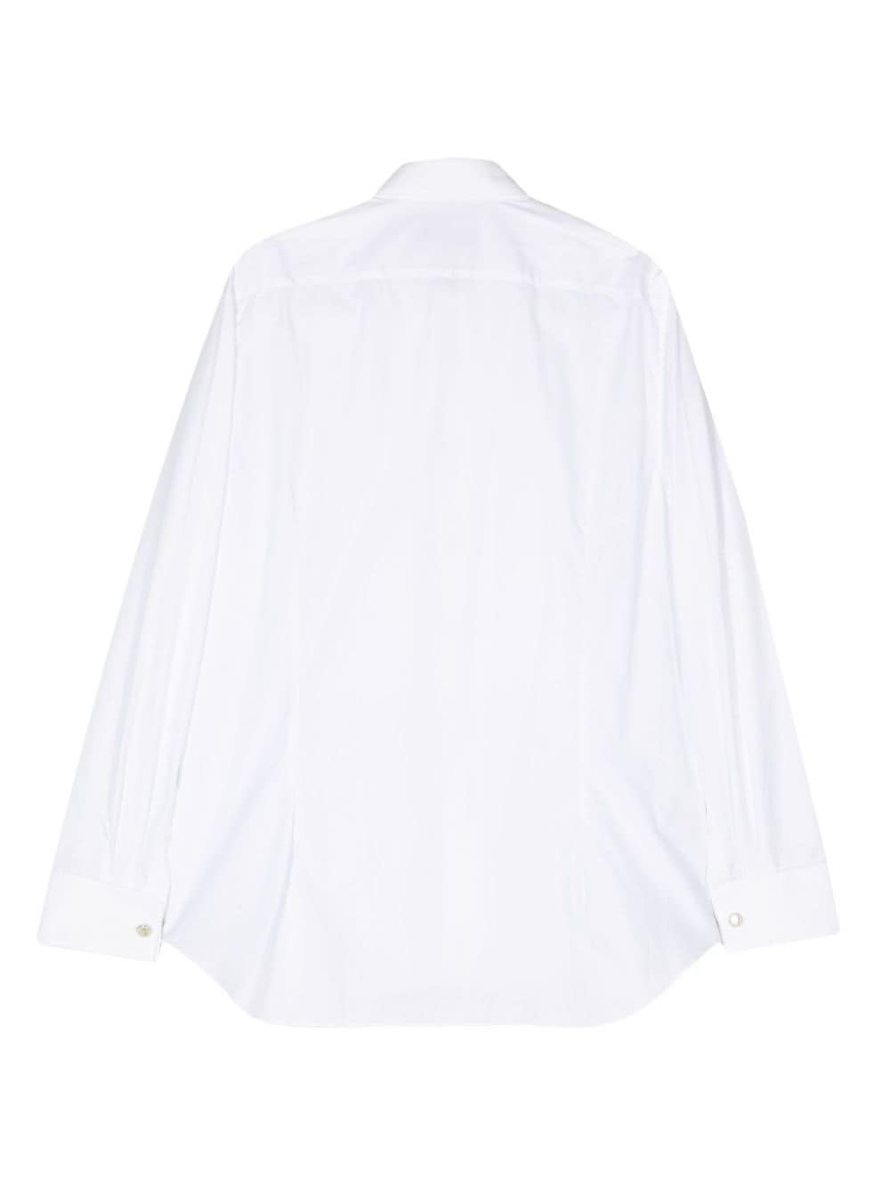 Corneliani Overhemd met wingtip kraag - Wit