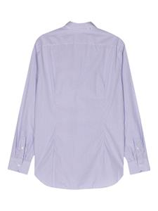 Corneliani mini-check cotton shirt - Wit