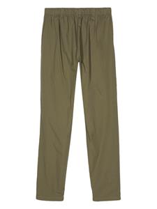 Transit poplin tapered trousers - Groen