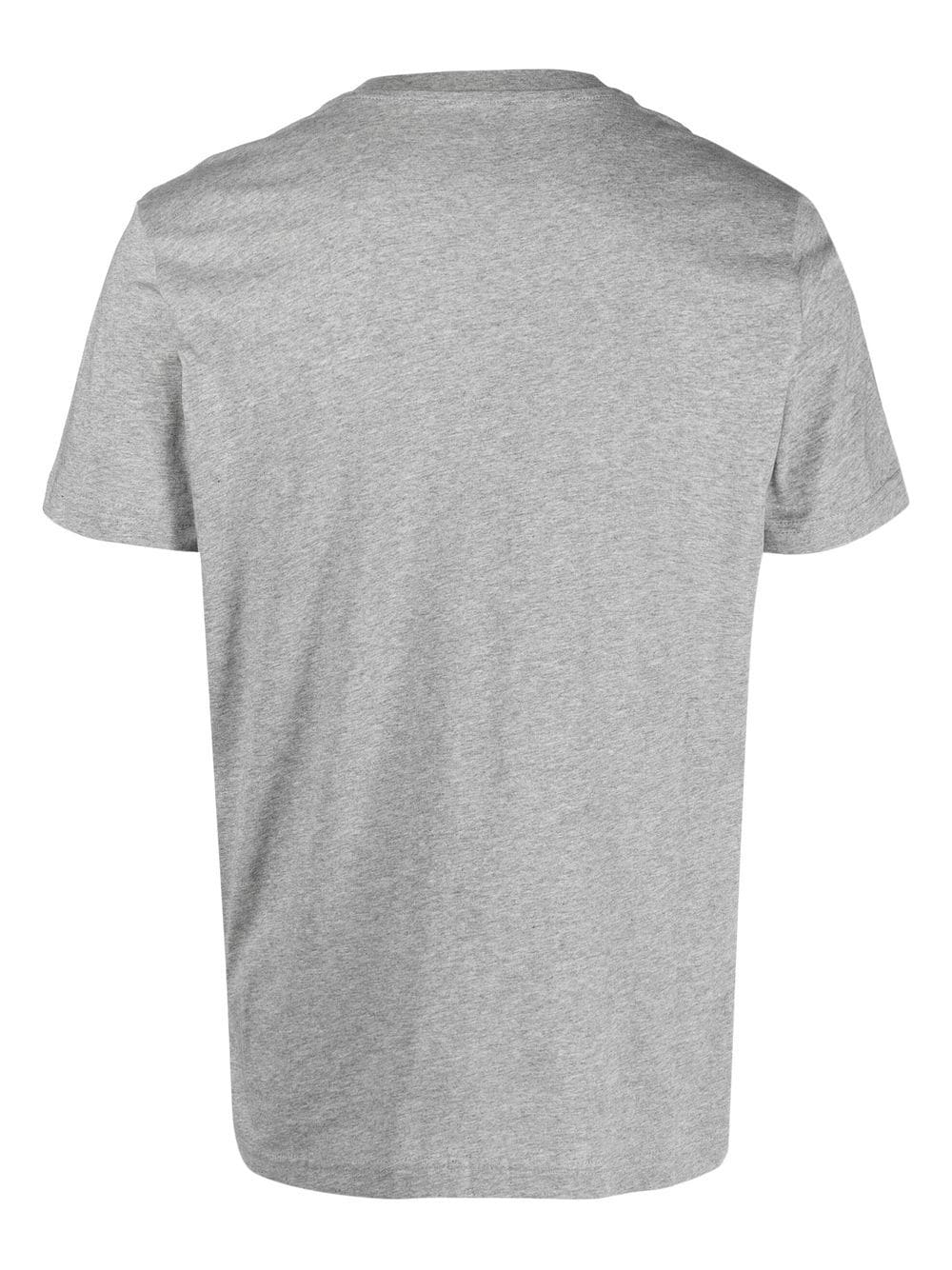 Diesel T-Diegor-D T-shirt met logo-applicatie - Grijs