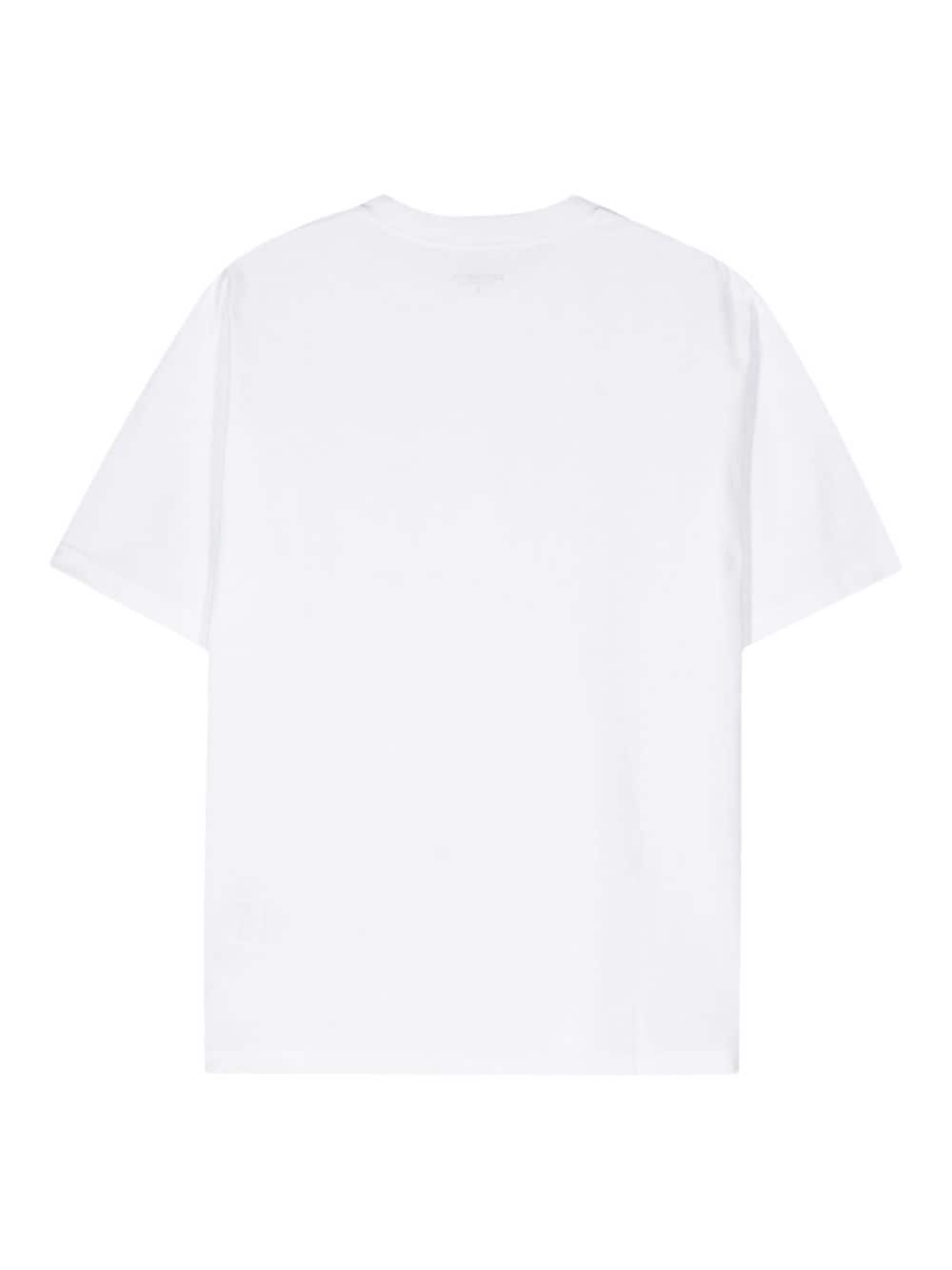 Carhartt WIP logo-patch cotton T-shirt - Wit