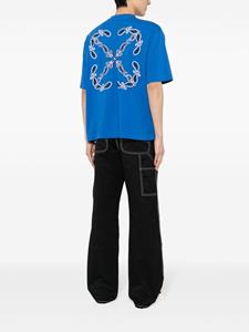 Off-White Bandana Arrow cotton T-shirt - Blauw