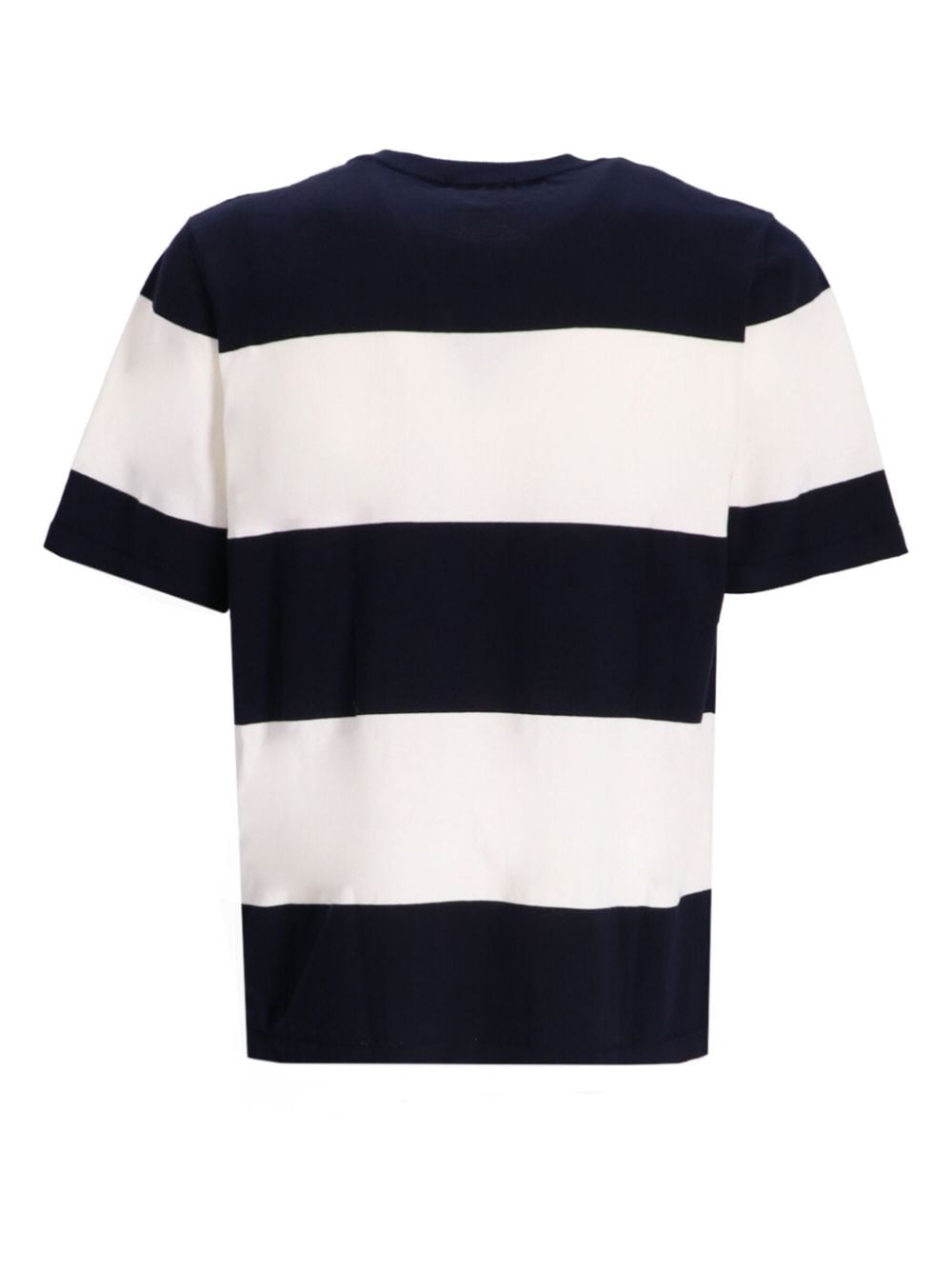 Autry striped cotton T-shirt - Blauw