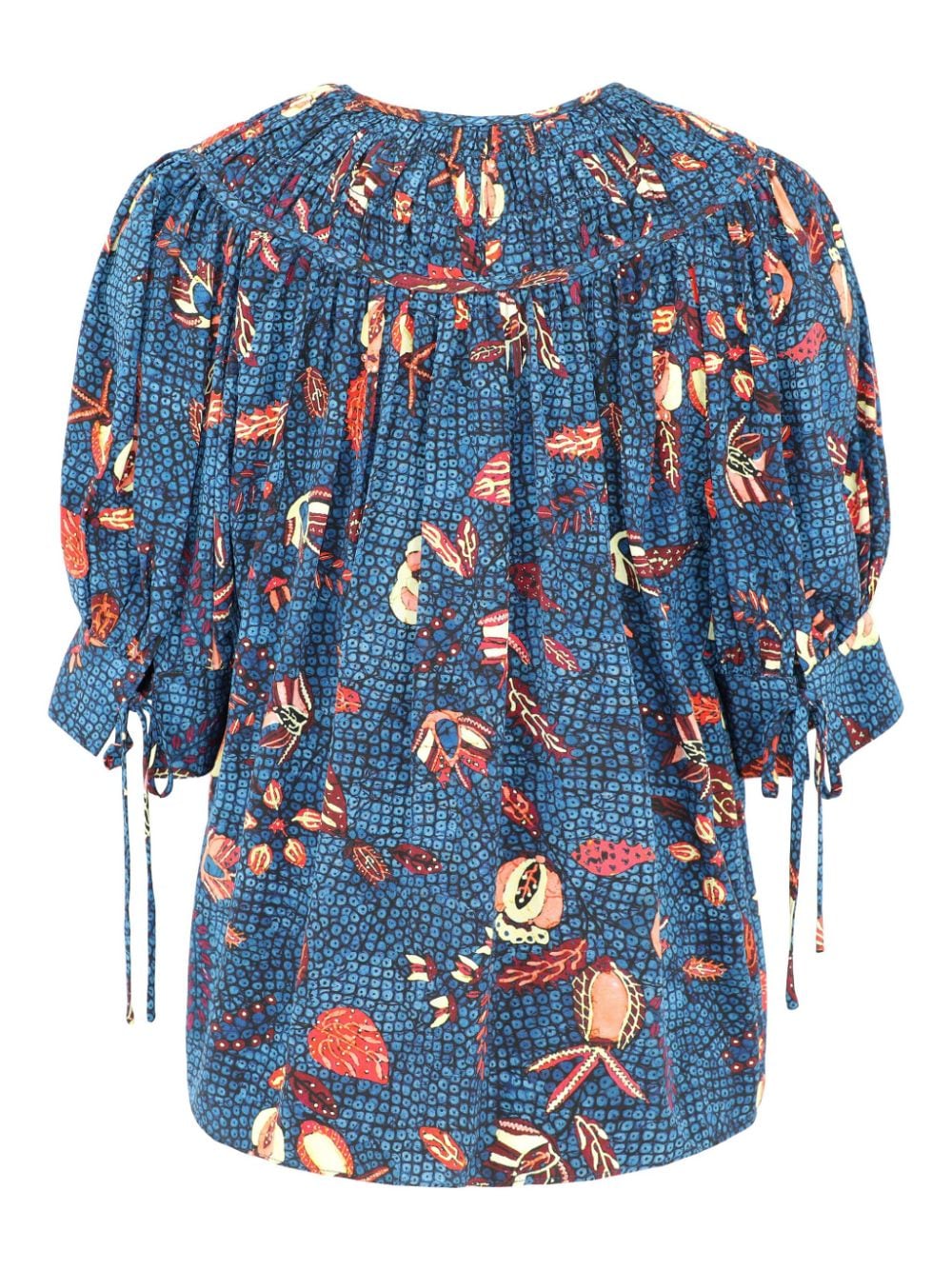 Ulla Johnson Shea cotton blouse - Blauw