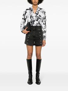 Versace Jeans Couture Watercolour Baroque shirt - Wit