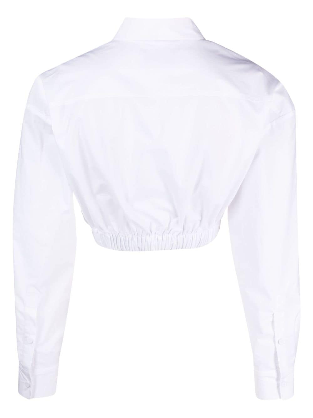 Alessandro enriquez Cropped blouse - Wit