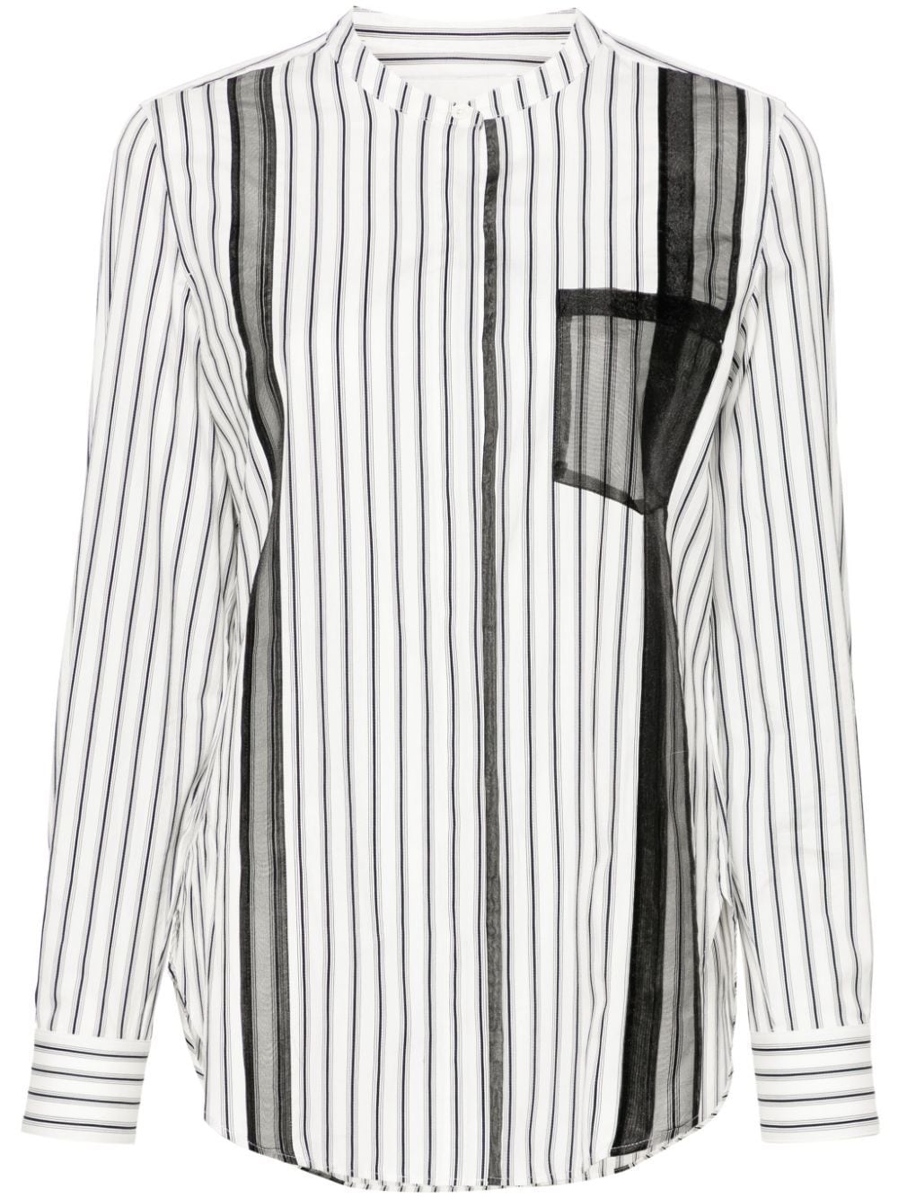 3.1 Phillip Lim Gestreept blouse - White-Midnight Stripe