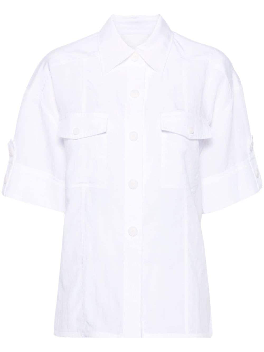 3.1 Phillip Lim Overhemd met vlakken - WHITE