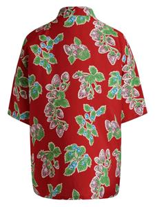 Bally strawberry-print short-sleeve shirt - Rood