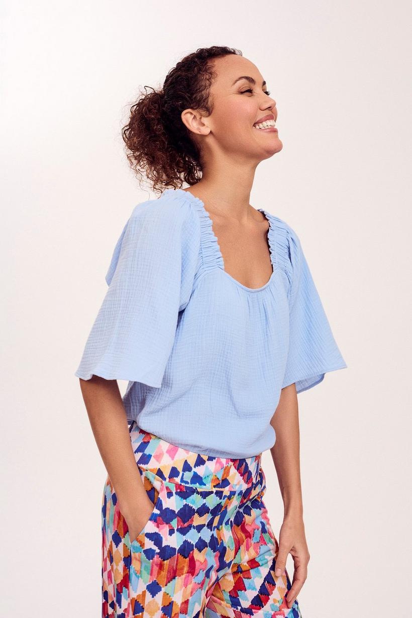 Mayerline Off The Shoulder-blouse In Tetra