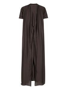 GIA STUDIOS Flared maxi-jurk - Bruin