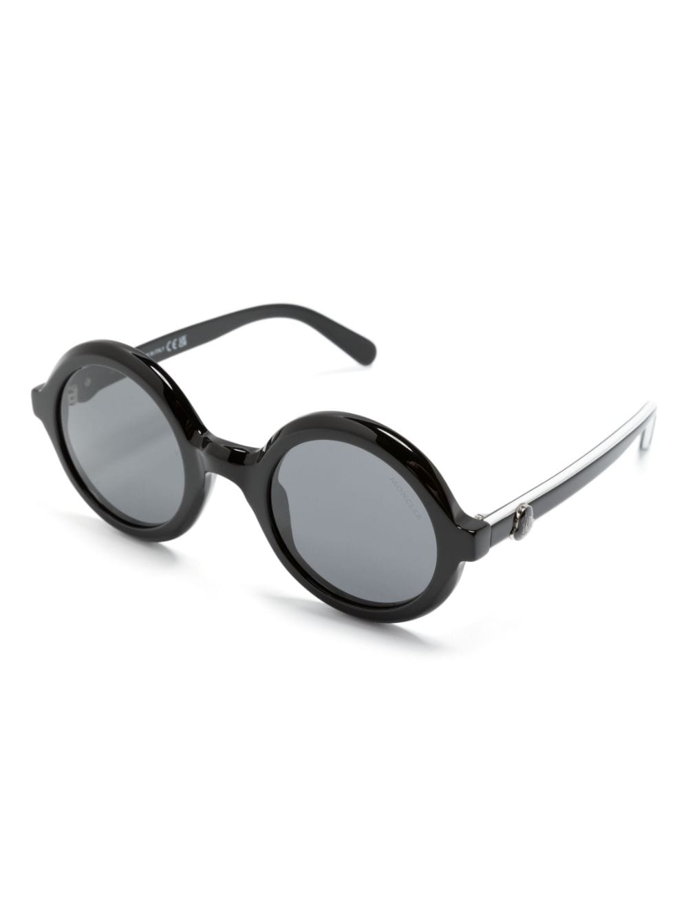 Moncler Eyewear Orbit zonnebril met rond montuur - Zwart