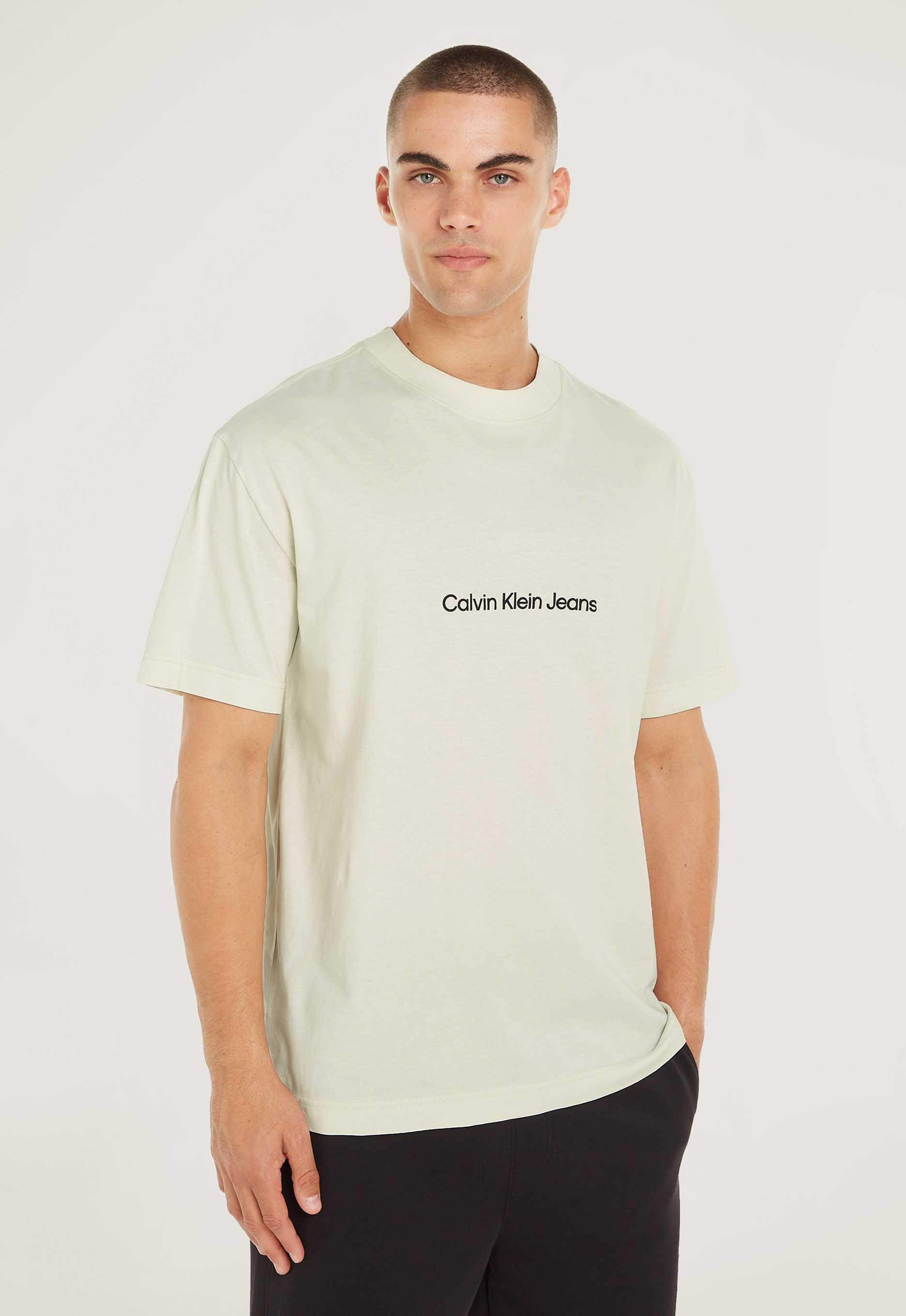 Calvin klein Square Frequency Logo T-shirt