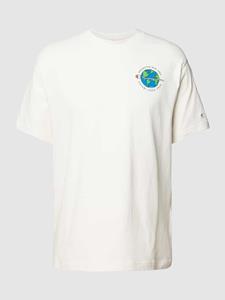 Champion T-shirt met labelprint, model 'ECO FUTURE CIROLAR'